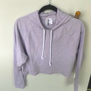 Cropped hoodie